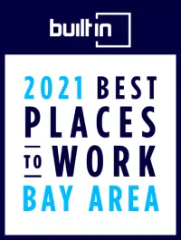 Best Places to Work in San Francisco 2021 badge