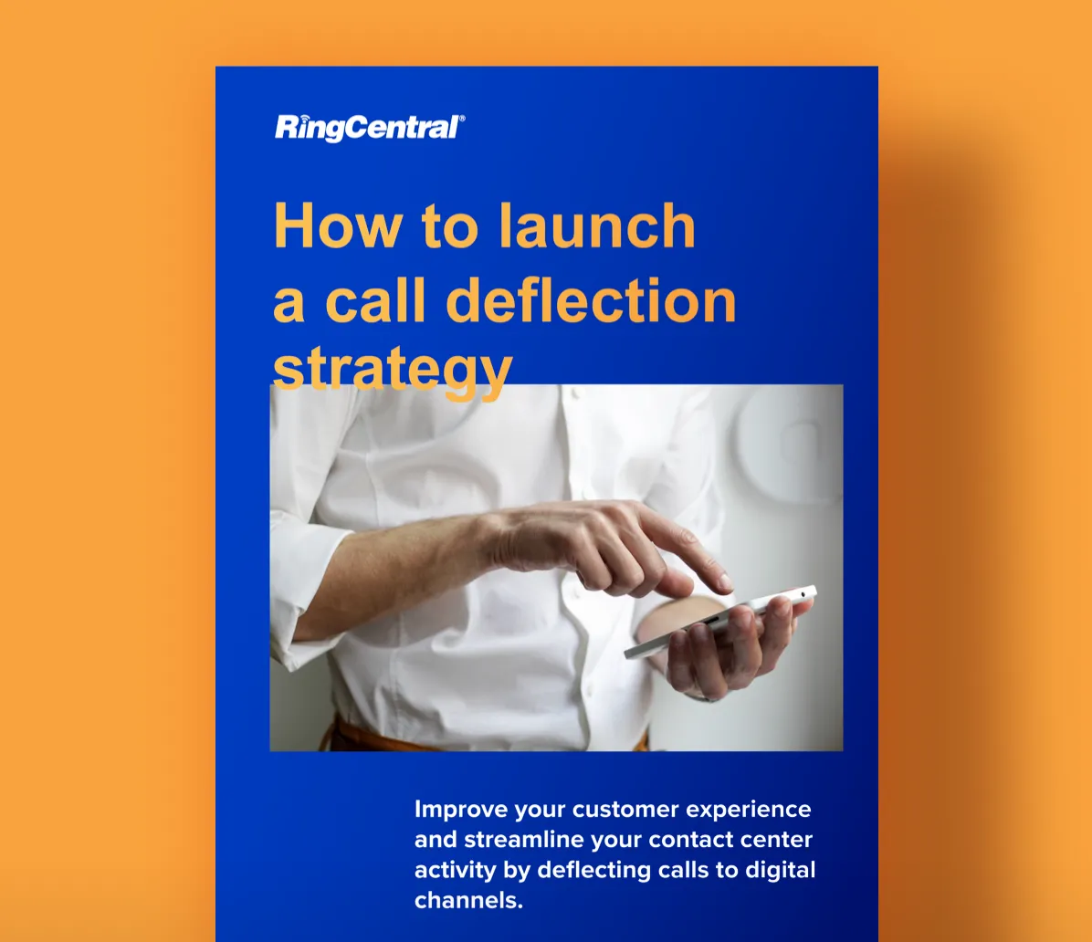 How to Launch a Call Deflection Strategy e-book cover