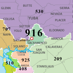 916 area code map Area Code 916 Ringcentral Local Number 916 area code map