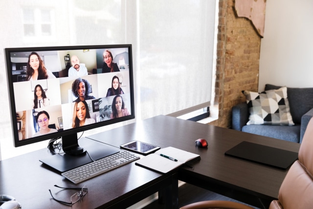 video conference during covid  pandemic