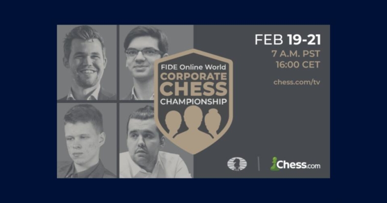 Register Now For The FIDE Online World Corporate Chess Championship - Chess. com