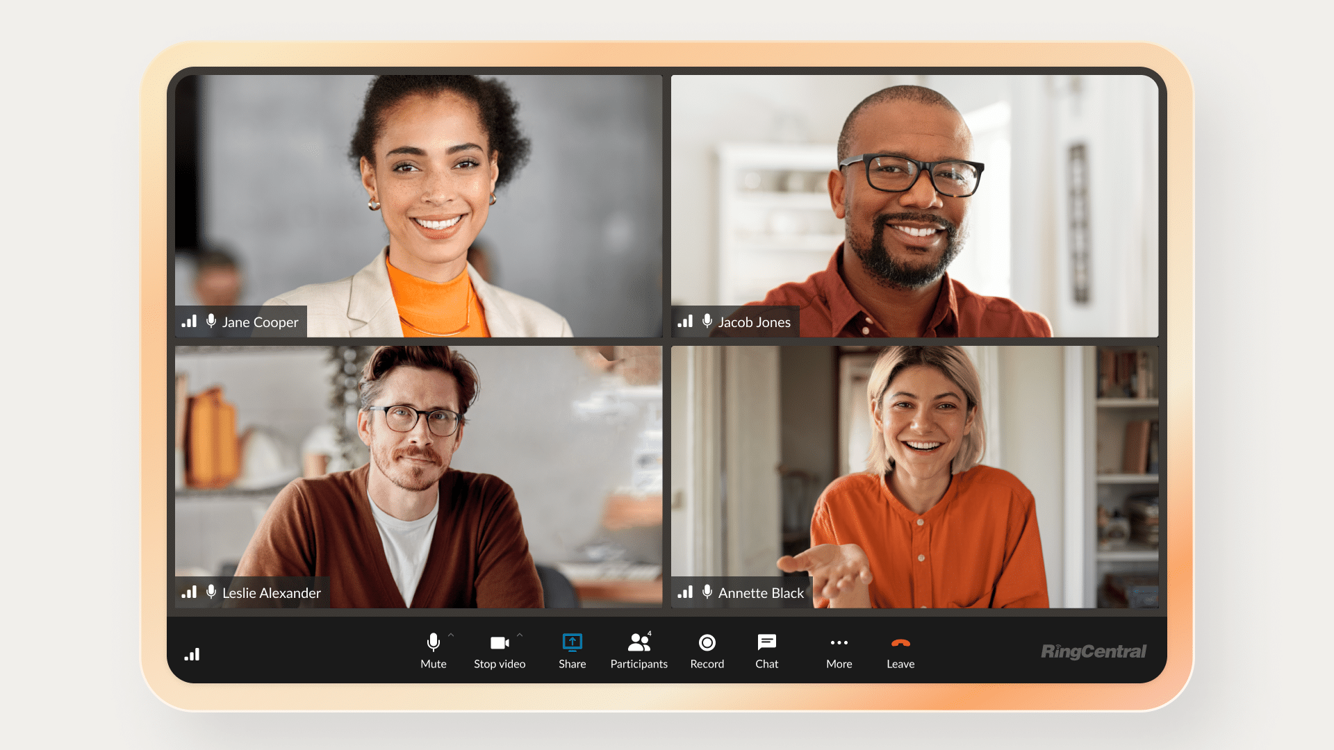 D-E2EE with Ringcentral Video works across devices