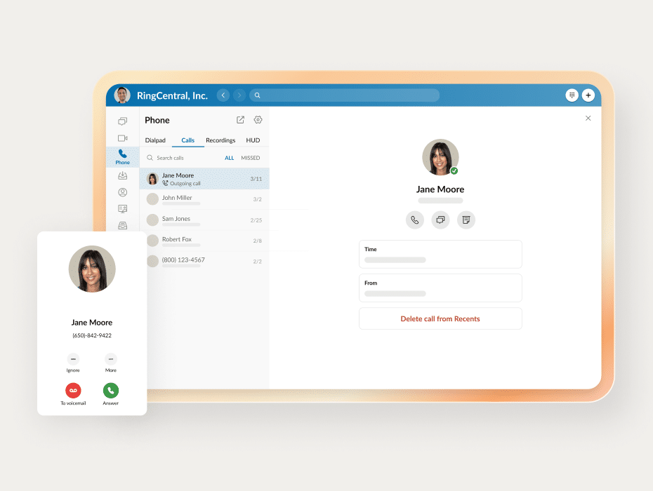 RingCentral RingEX gives you all the call handling features of an on-premises PBX system in an easier-to-manage cloud environment