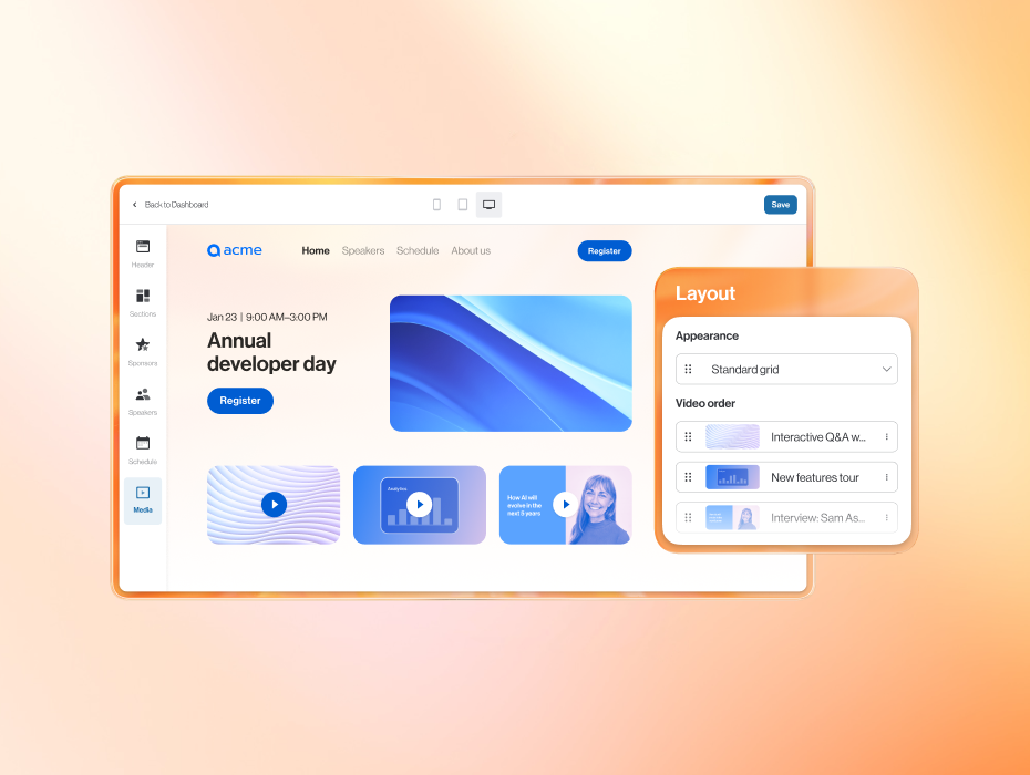 RingCentral Events content hub